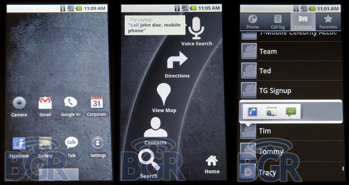 Android 2.0系统的部分截图