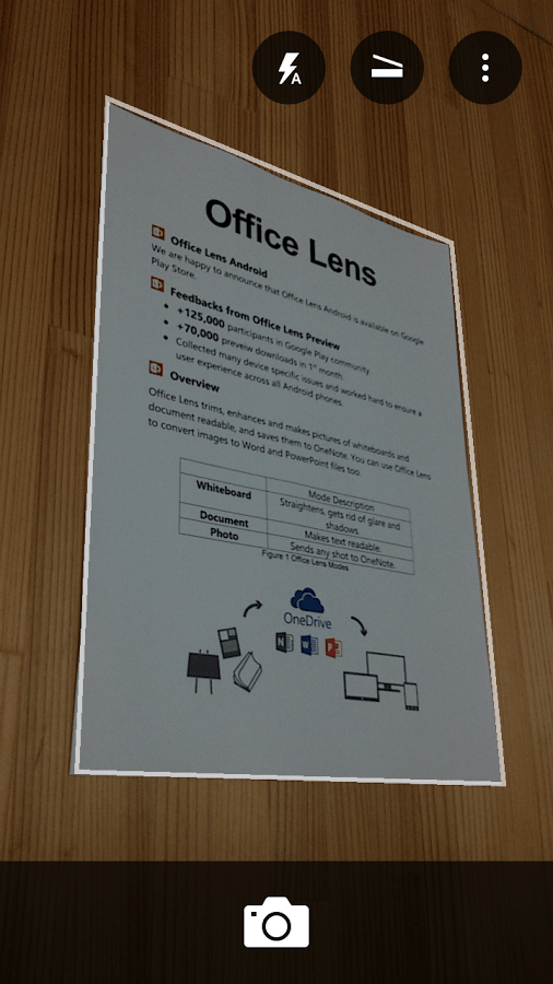 Office Lens安卓版发布：手机秒变扫描仪