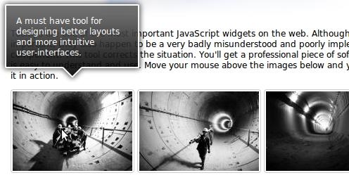 Tooltips in action
