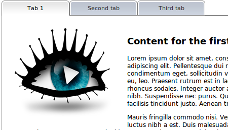 Tabs in action