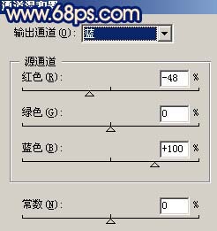 photoshop制作冷暖色调的MM效果