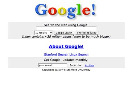 Google主页11年变迁之路