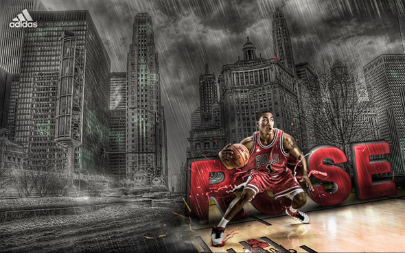 01_creative_创意Adidas广告_derrick_rose