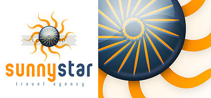newspoon-Creative Unique Glossy Attractive Web 2.0 Logo