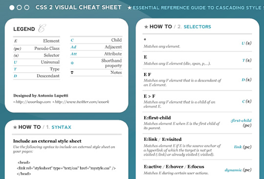 cheat sheet