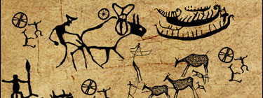 Hand Drawn Primitive Art Brushes