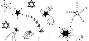 Hand Drawn Star Brushes