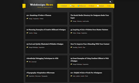 web design news