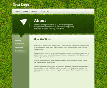 How a Simple Layout Can Be Mixed ‘n’ Matched with Patterns, Photos and Backgrounds