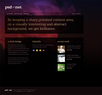 Create a Sleek, High-End Web Design from Scratch