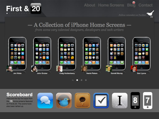 网站设计趋势:iPhone