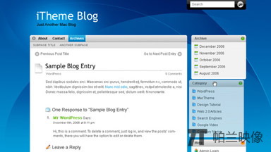 iTheme - Free WordPress Theme