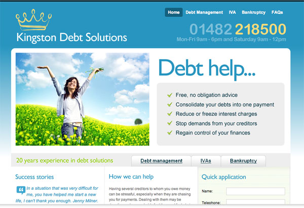 blu17 20 Fresh and New Blue Web Designs