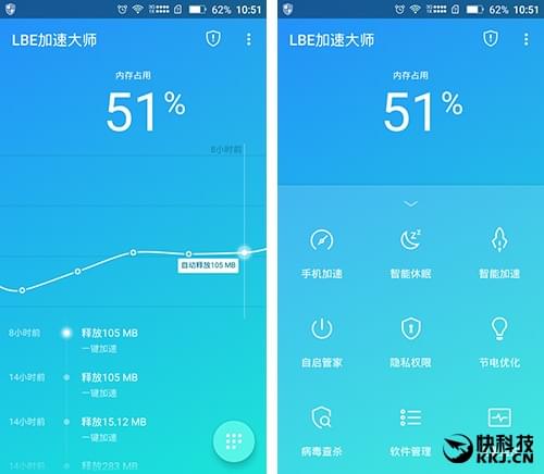 LBE加速大师来了 体积仅4MB